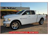 2012 Bright White Dodge Ram 1500 Lone Star Quad Cab #71914975