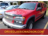 2007 Victory Red Chevrolet Colorado LT Extended Cab 4x4 #71915079