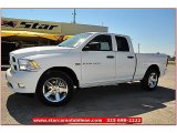 2012 Bright White Dodge Ram 1500 Express Quad Cab #71914971