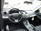 2013 Mazda MAZDA3 i Touring 5 Door Black Interior