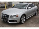 Ice Silver Metallic Audi S5 in 2011