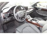 2013 Audi A8 L 4.0T quattro Black Interior