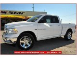 2012 Bright White Dodge Ram 1500 Lone Star Quad Cab #71914961