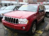 2005 Inferno Red Crystal Pearl Jeep Grand Cherokee Limited 4x4 #7133617