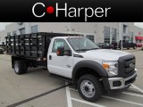 2012 Oxford White Ford F550 Super Duty XL Regular Cab 4x4 Chassis #71914448