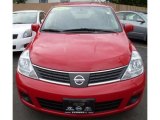 2009 Red Alert Nissan Versa 1.8 SL Hatchback #71915179