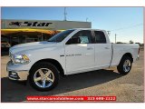 2012 Bright White Dodge Ram 1500 Lone Star Quad Cab #71914935