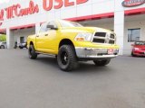 2009 Detonator Yellow Dodge Ram 1500 TRX4 Crew Cab 4x4 #71914560