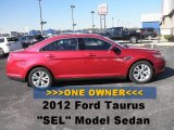 2010 Red Candy Metallic Ford Taurus SEL #71915259