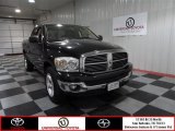 2008 Brilliant Black Crystal Pearl Dodge Ram 1500 Lone Star Edition Quad Cab #71914550