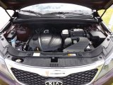 2013 Kia Sorento EX 2.4 Liter DOHC 16-Valve Dual CVVT 4 Cylinder Engine