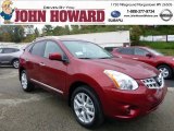 2013 Cayenne Red Nissan Rogue SV #71980223