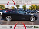 2013 Pitch Black Dodge Charger SXT Plus #71980328