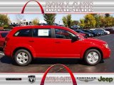 2013 Brilliant Red Tri-Coat Pearl Dodge Journey American Value Package #71980314