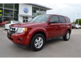 Sangria Red Metallic Ford Escape in 2010