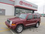 2008 Red Rock Crystal Pearl Jeep Commander Limited 4x4 #71979813