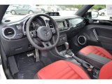 2013 Volkswagen Beetle Turbo Black/Red Interior