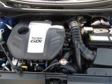 2013 Hyundai Veloster Turbo 1.6 Liter Turbocharged DOHC 16-Valve Dual-CVVT 4 Cylinder Engine