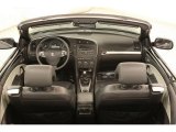 2010 Saab 9-3 Aero Convertible Black Interior