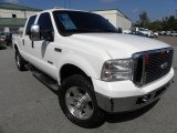 2007 Oxford White Clearcoat Ford F250 Super Duty Lariat Crew Cab 4x4 #71980014
