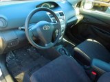 2008 Toyota Yaris S Sedan Dark Charcoal Interior