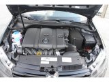 2013 Volkswagen Golf 2 Door 2.5 Liter DOHC 20-Valve VVT 5 Cylinder Engine