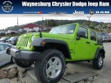 2013 Gecko Green Pearl Jeep Wrangler Unlimited Sport 4x4 #71979908