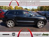 2013 Brilliant Black Crystal Pearl Jeep Grand Cherokee Overland 4x4 #71979632