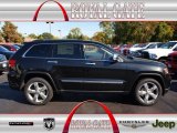 2013 Brilliant Black Crystal Pearl Jeep Grand Cherokee Overland 4x4 #71979627