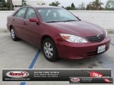 2004 Salsa Red Pearl Toyota Camry LE #71979886