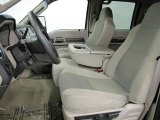 2008 Ford F450 Super Duty XL Crew Cab 4x4 Dually Medium Stone Grey Interior