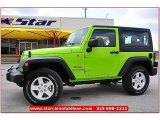 2013 Gecko Green Jeep Wrangler Sport S 4x4 #71980123