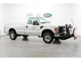 2008 Oxford White Ford F250 Super Duty XL Regular Cab 4x4 #72040673