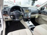2013 Subaru Legacy 2.5i Limited Warm Ivory Leather Interior
