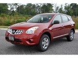 2013 Cayenne Red Nissan Rogue S AWD #72040789