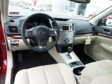 2013 Subaru Legacy 2.5i Limited Warm Ivory Leather Interior