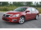 Cayenne Red Nissan Altima in 2013