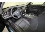 2013 BMW 7 Series 740Li Sedan Black Interior