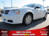 2013 New Bright White Dodge Avenger SE #72040176