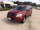 2003 Redrock Pearl Honda Pilot EX-L 4WD #72040416