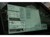 2013 Toyota Tundra TRD Rock Warrior Double Cab 4x4 Window Sticker