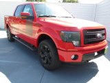 2013 Race Red Ford F150 FX4 SuperCrew 4x4 #72040264