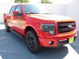 2013 Race Red Ford F150 FX4 SuperCrew 4x4 #72040262