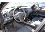 2012 BMW X3 xDrive 28i Black Interior