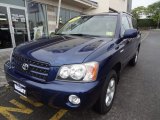 2001 Indigo Ink Blue Metallic Toyota Highlander V6 4WD #72040586