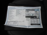 2013 Volkswagen Touareg TDI Executive 4XMotion Window Sticker