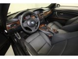2007 BMW 3 Series 328i Coupe Black Interior