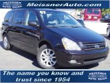 2007 Midnight Black Kia Sedona EX #72102219