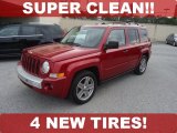 2007 Inferno Red Crystal Pearl Jeep Patriot Limited 4x4 #72101516