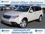 2010 Satin White Pearl Subaru Forester 2.5 X Limited #72101935